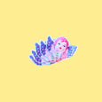 Riley Grae - Tattoo Cherub - Sticker