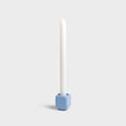 &klevering - Candle Holder - Chunk - Light Blue