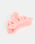 Chunks - Large Heart Loop Claw in Pink