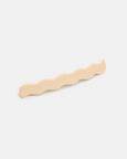 Chunks - Skinny Wave Barrette - Cream