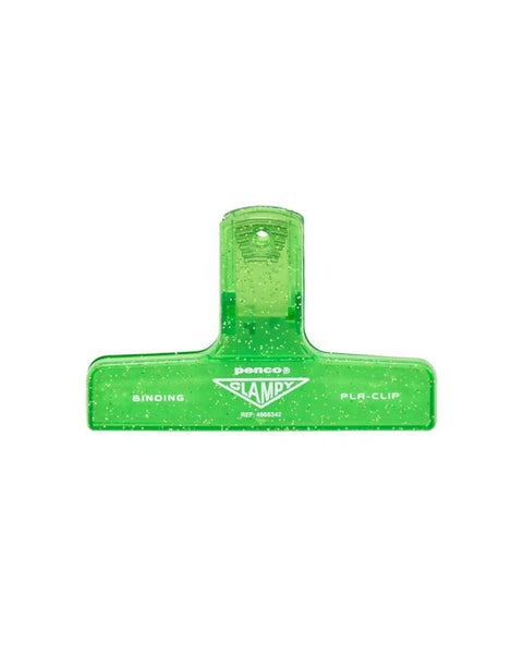 Penco - Plastic Clip - Glitter Light Green