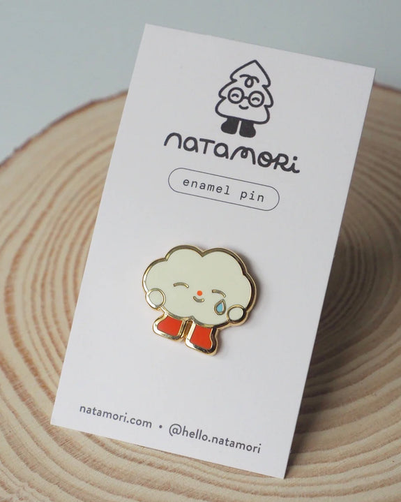 Natamori - Cloud - Enamel Pin