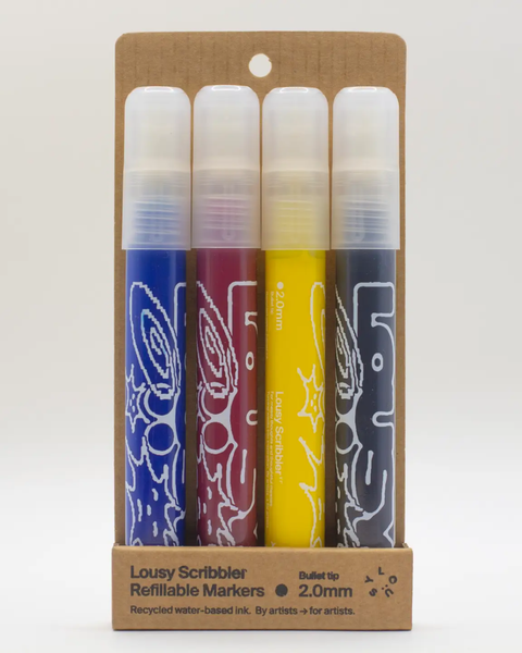 Lousy - Scribbler 4 Pack - CMYK — 2mm Bullet