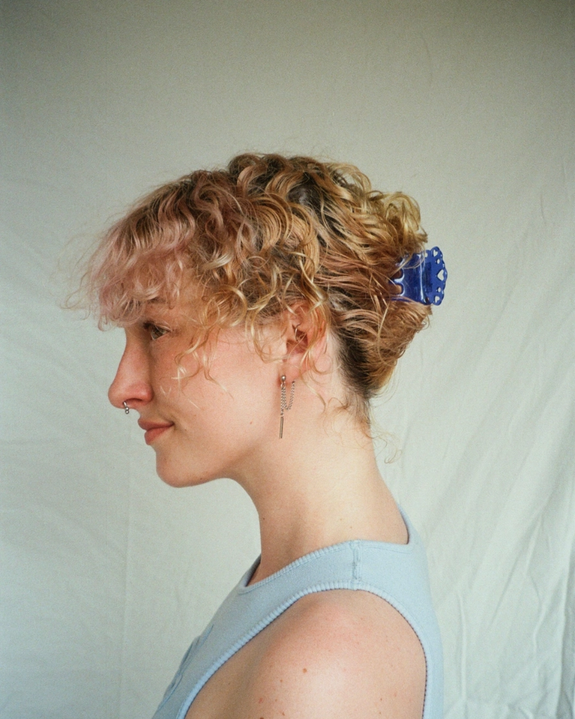 Hey Ricochet - Lace Claw Mini - Cobalt Blue – Pinky's Melbourne