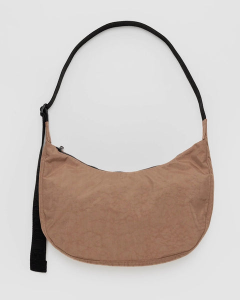 Baggu - Medium Nylon Crescent Bag -  Cocoa
