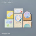 KING JIM - COFFRET Sticky Note - Lilac Pink
