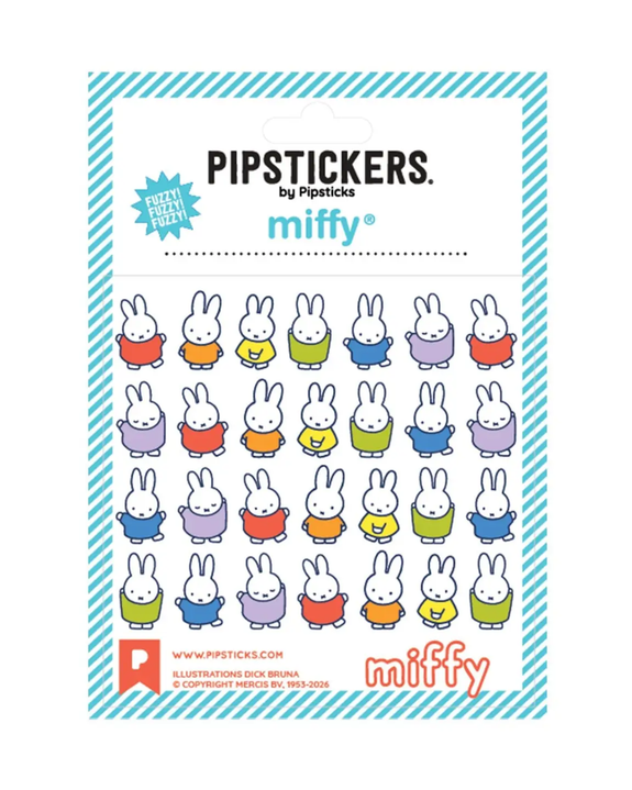 Pipsticks - Colourful Miffy Sticker Sheet