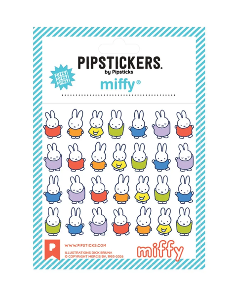 Pipsticks - Colourful Miffy Sticker Sheet