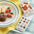 KING JIM - KITTA Clear - Washi Stickers Cookies