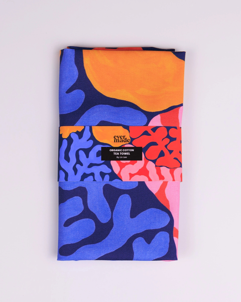 Evermade - Tea Towel - Coral