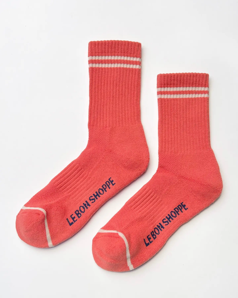 Le Bon Shoppe - Boyfriend Socks - Coral