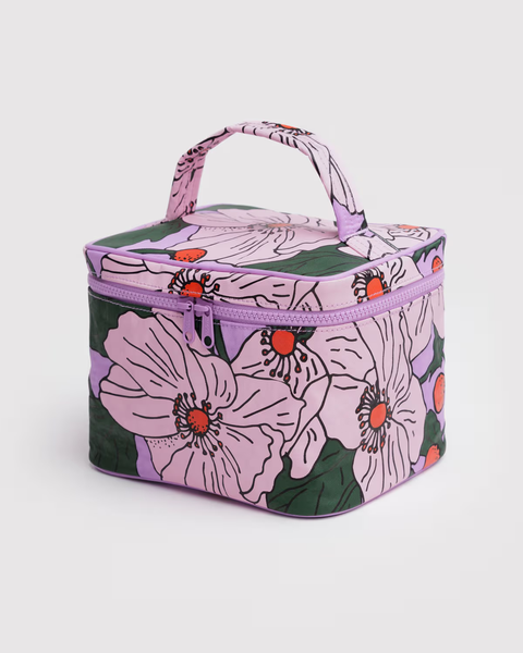 Baggu - Large Cosmetic Case - Pink Poppy