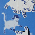 Bromstad Printing Co. - Clear Sticker - Cowboy Cat