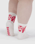 Baggu - Crew Sock - Cowgirl