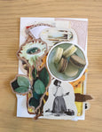 Haricot Vert - Mini Vintage *Mystery* Ephemera Craft Kit