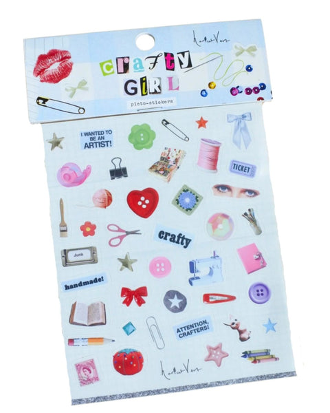 Haricot Vert - Crafty Girl Picto-Stickers