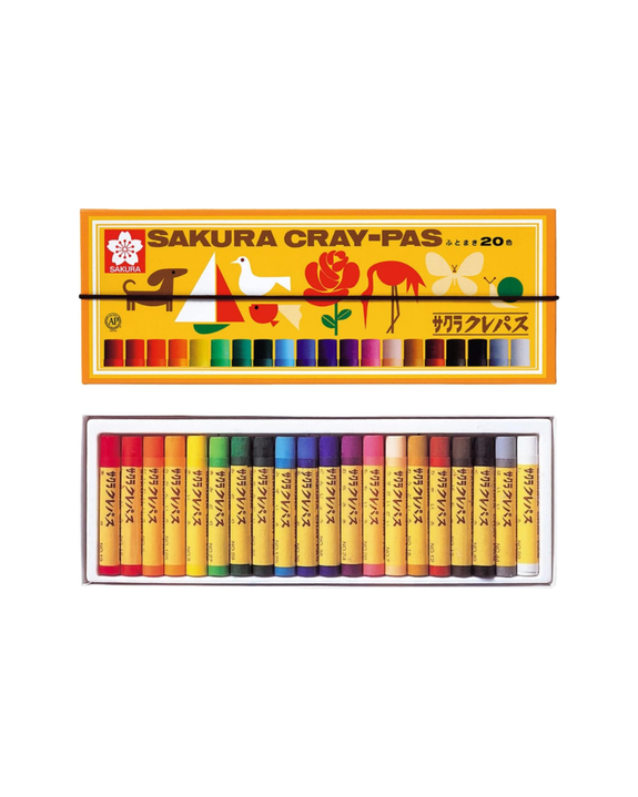 Sakura CRAY-PAS Oil Pastels - 20 Pack