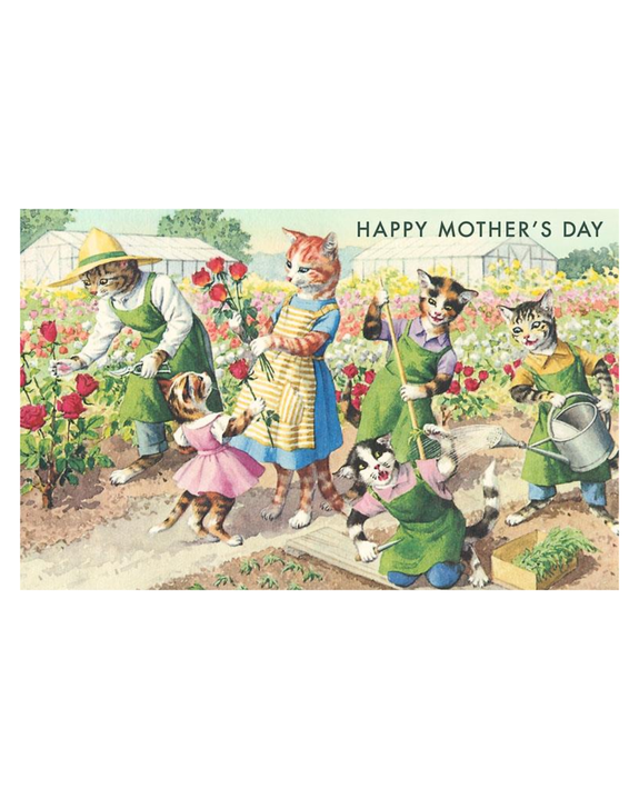 Found Image Press - Crazy Cats Happy Mother's Day