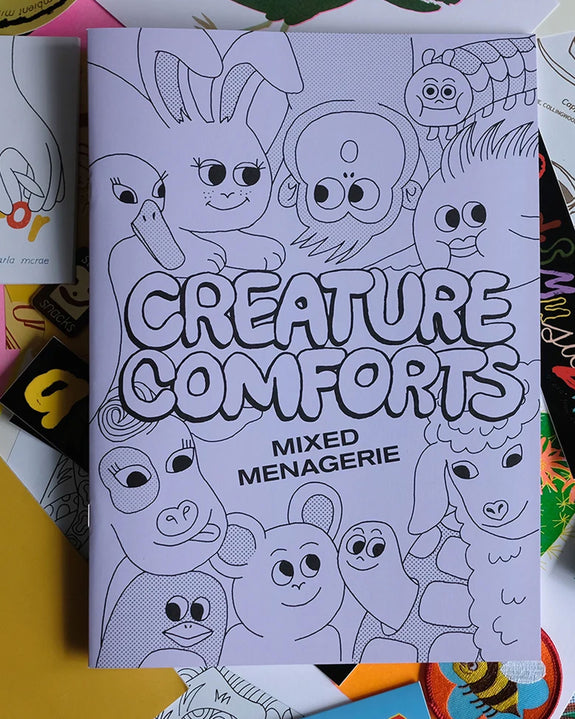 Alice Oehr - Creature Comforts Colouring Book – Mixed Menagerie