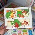 Maddie Fischer - Creature Hobbies in Sun/Kelly Riso Print