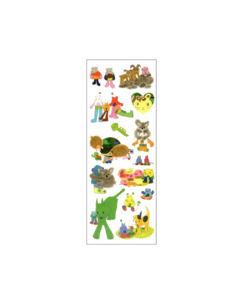 Sticker Fun - UOU CUTE - Loving Creatures 3 Stickers