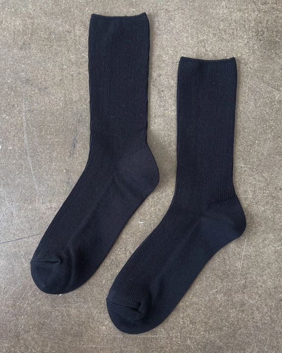 Le Bon Shoppe - Crisp Step Socks - Black