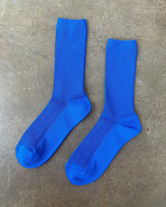 Le Bon Shoppe - Crisp Step Socks - Blue