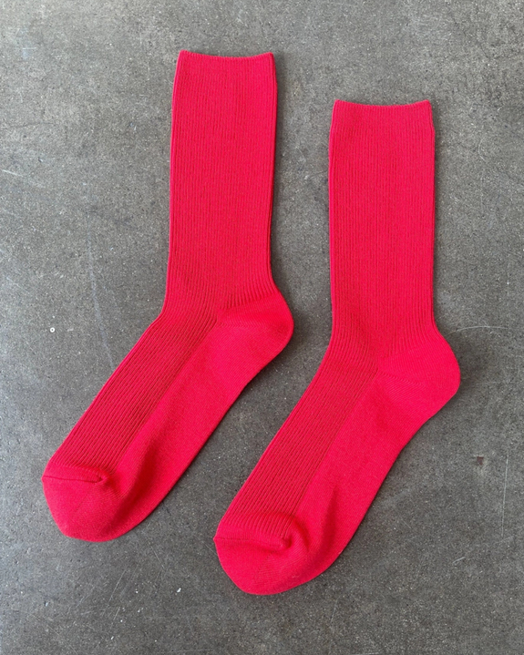 Le Bon Shoppe - Crisp Step Socks - Red