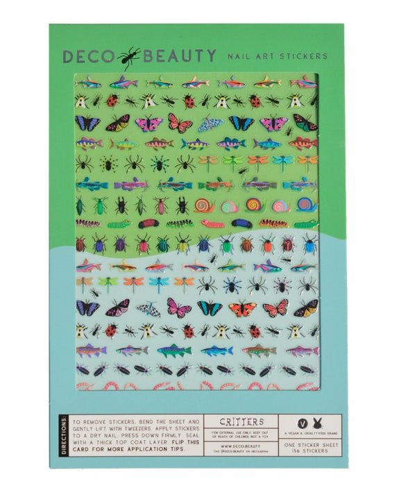 Deco Beauty - Nail Art Stickers - Critters
