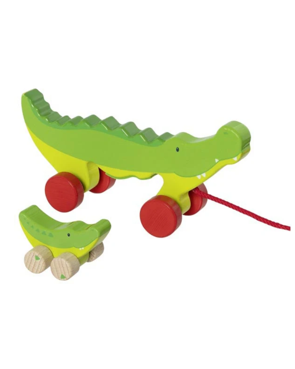 Goki - Pull-Along Crodiles - Cosmo & Croki