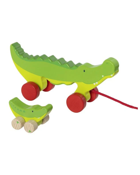 Goki - Pull-Along Crodiles - Cosmo & Croki