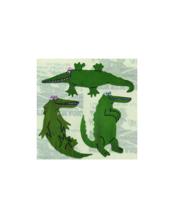 Stickermagic - Pearlie Tear-off Stickers - Crocodiles
