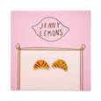 Jenny Lemons - Croissant Enamel Earrings