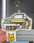 Aaronsworld94 - Plush Keychain - 'Cat Scan'