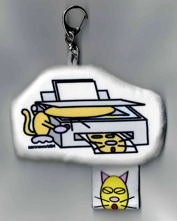 Aaronsworld94 - Plush Keychain - 'Cat Scan'
