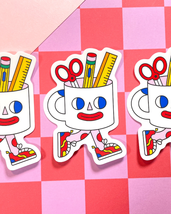 Kidnichols - Vinyl Sticker - Cuppa Creativity