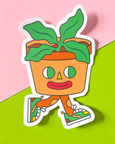Kidnichols - Vinyl Sticker - Cuppa Greens