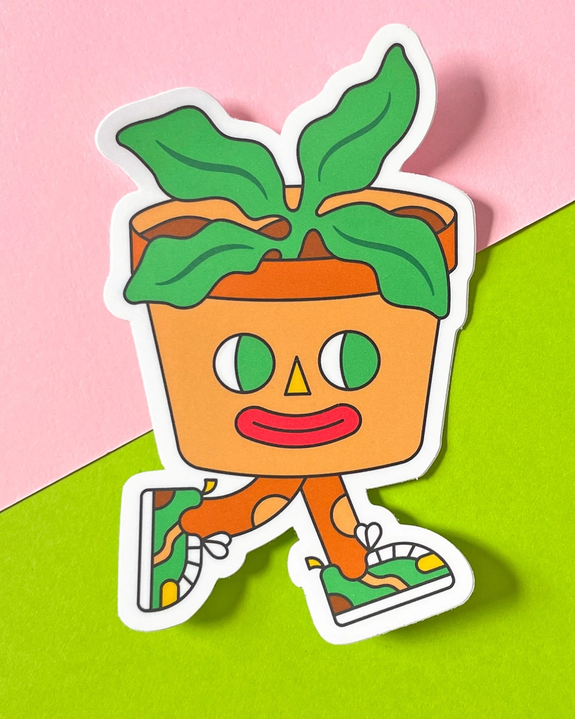 Kidnichols - Vinyl Sticker - Cuppa Greens