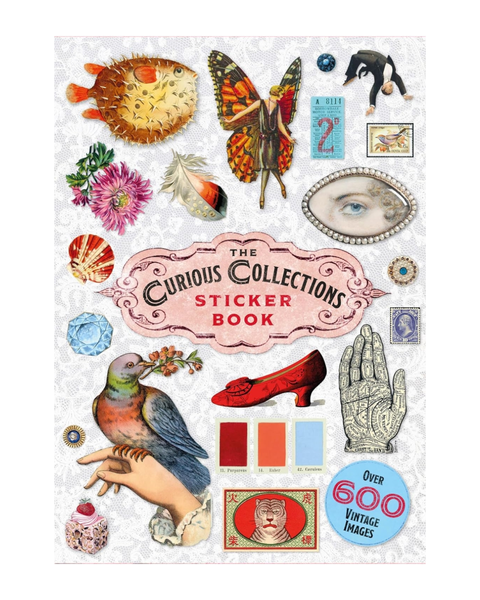 The Curious Collections Sticker Book By Grace Wilmshurst