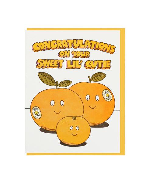Lucky Horse Press - Congratulations On Your Sweet Lil' Cutie Card