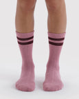 Baggu - Ribbed Sock - Wild Plum Stripe