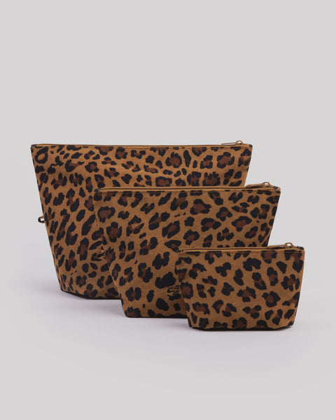 Baggu - Go Pouch Set - Leopard