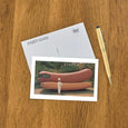 Found Image Press - Wienermobile and Chef Postcard