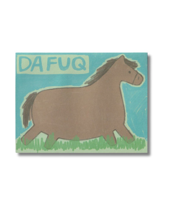 Rags AF - Da Fuq Horse! Notepad
