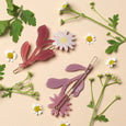 Winona Irene - Barrette Set - Marguerite Daisy Flower