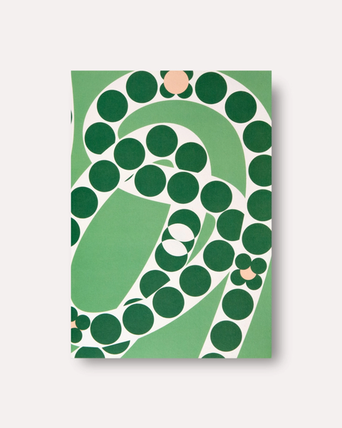 The Completist - Damson Slimline Notebook - Dot Grid
