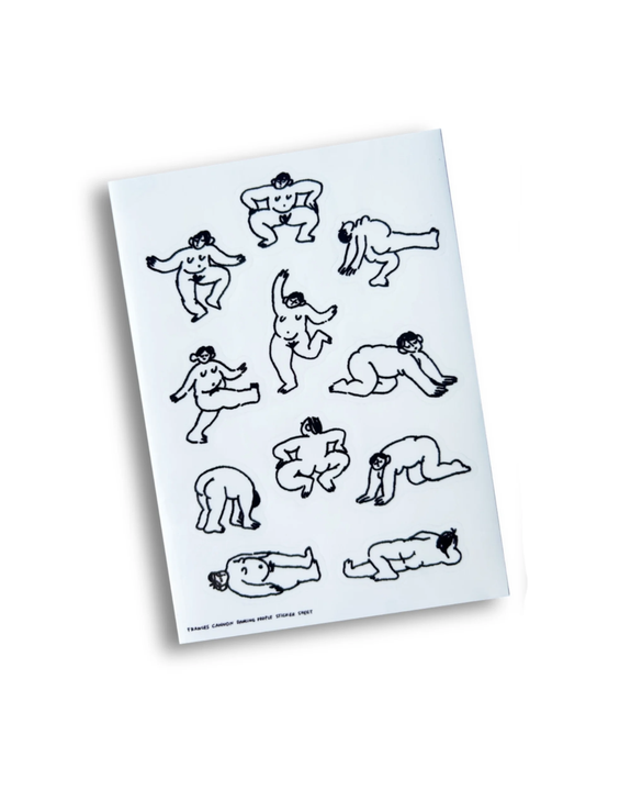 Frances Cannon - Sticker Sheet - Dancing People