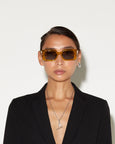 Szade Dart Sunglasses - Burnt Honey / Cherry Cola