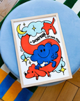 KIBLIND Atelier - Mr. Daydream - A3 Poster