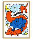KIBLIND Atelier - Mr. Daydream - A3 Poster